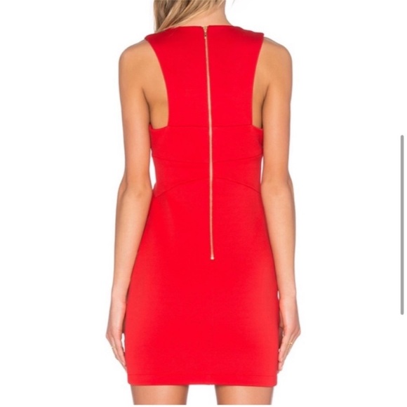 Bec & Bridge Desert of Paradise Red Mini Dress - Picture 3 of 7